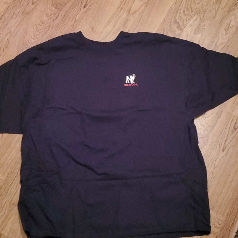 Black Big Dogs Graphic Tshirt 4XL